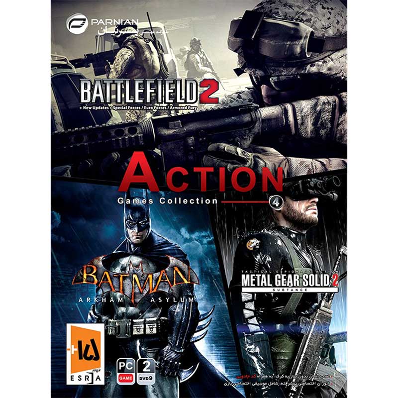 Action Games Collection 4 2DVD9 پرنیان