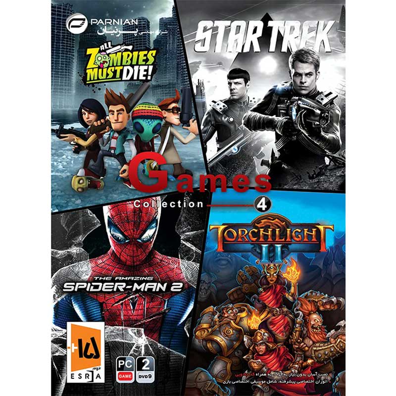 Games Collection 4 PC 2DVD9 پرنیان