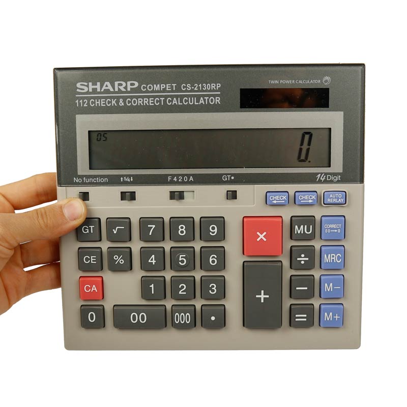 ماشین حساب شارپ SHARP CS-2130RP