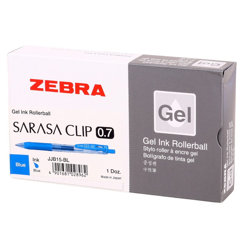 خودکار زبرا Zebra JJB15-BL 0.7mm بسته ۱۲ عددی