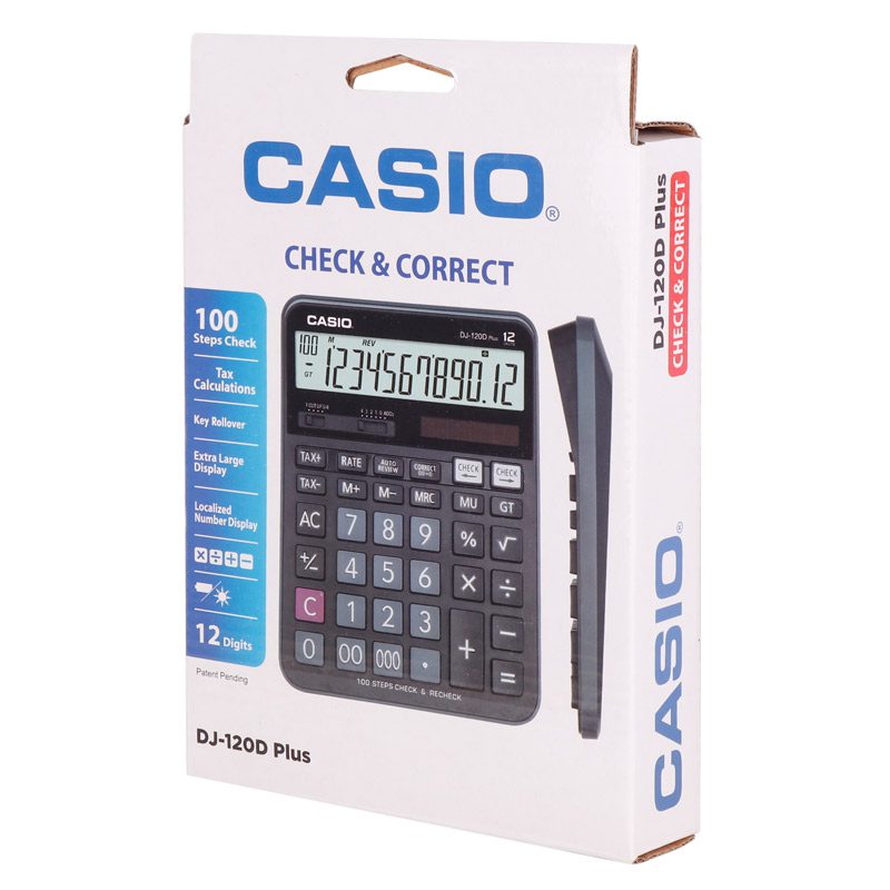 ماشین حساب کاسیو Casio DJ-120D Plus High Copy