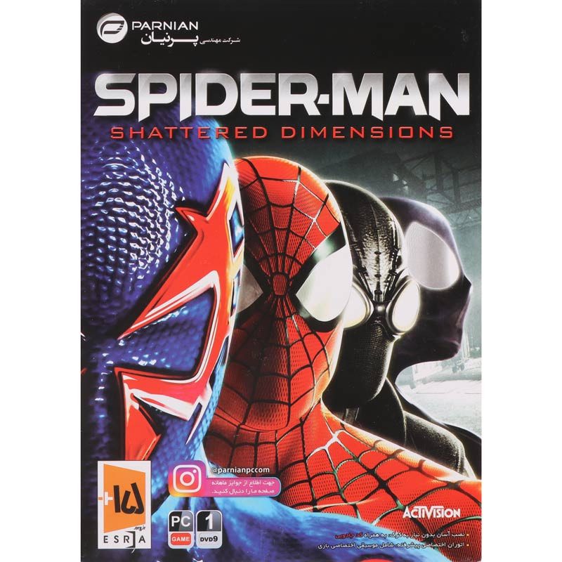 Spider-Man Shattered Dimensions PC 1DVD9 پرنیان