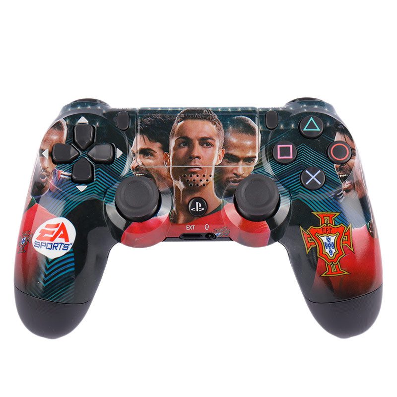 دسته بی سیم SONY PlayStation 4 DualShock 4 High Copy طرح فوتبالی