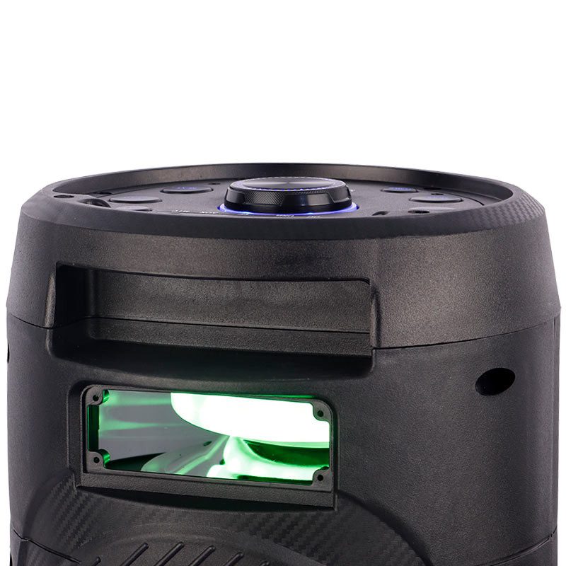 اسپیکر چمدانی بلوتوثی رم و فلش خور xp-product xp-m1215a + میکروفون و ریموت کنترل