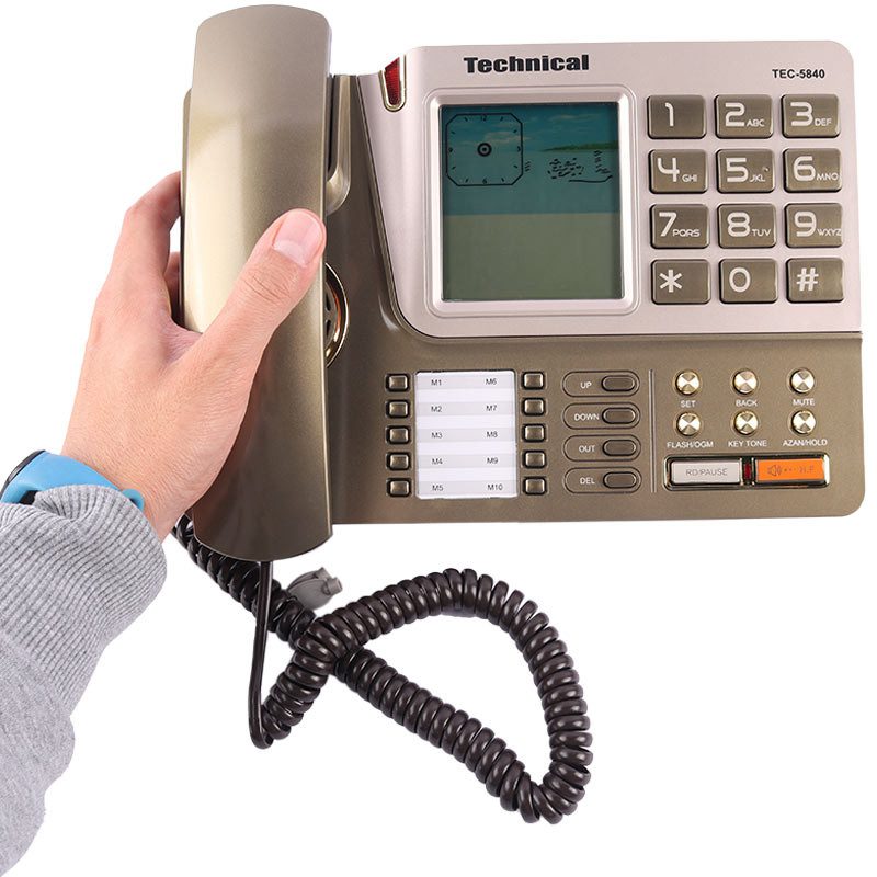 تلفن رومیزی تکنیکال technical tec-5840