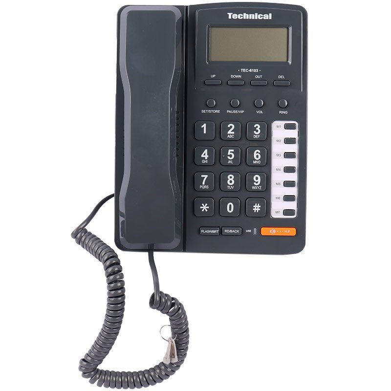 تلفن رومیزی تکنیکال technical tec-6103