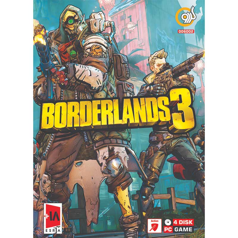 borderlands 3 pc 4dvd گردو
