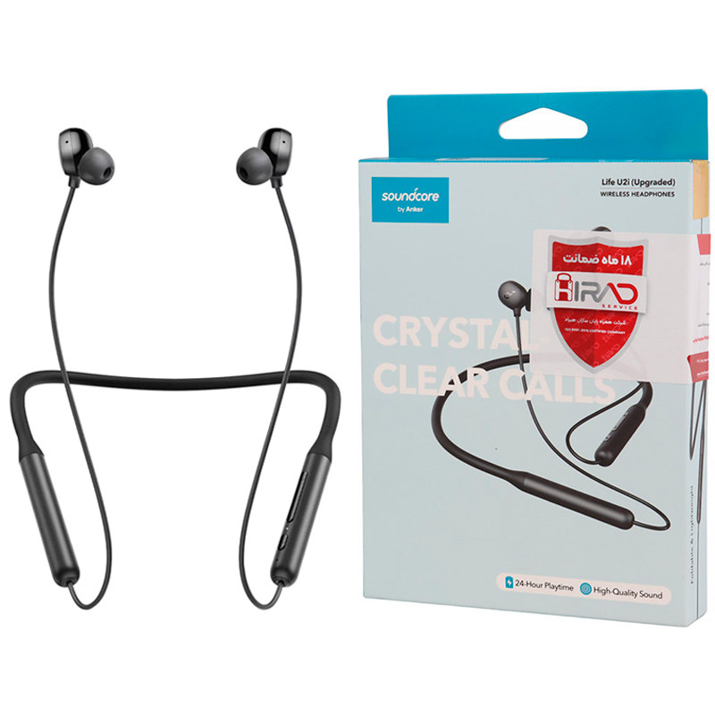 هندزفری بلوتوثی گردنی انکر soundcore life u2i a3213h12
