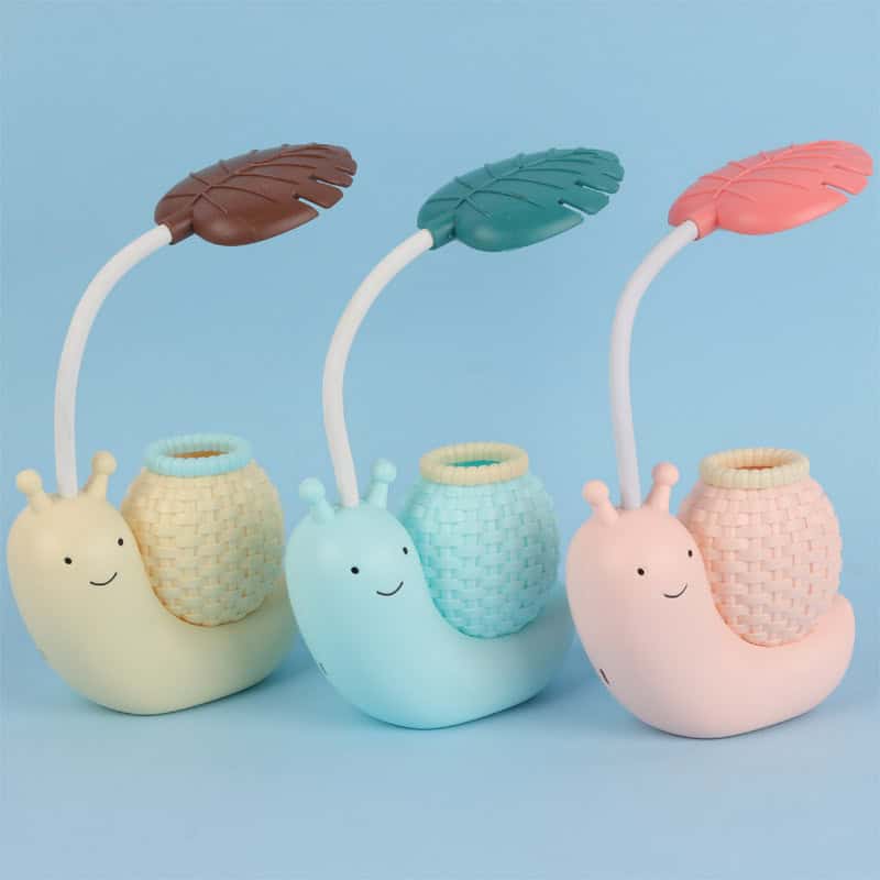 چراغ مطالعه فانتزی طرح حلزون creative led lamp