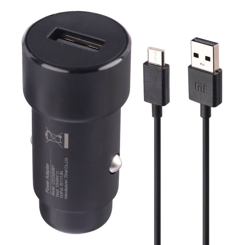 شارژر فندکی czcdq03by 1.5a + کابل تایپ سی