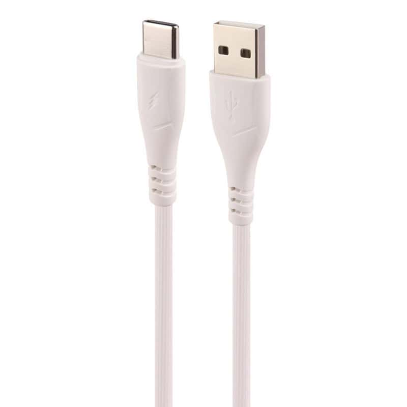 کابل تایپ سی فست شارژ shoosh sh401c 5a 1.1m