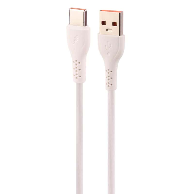 کابل تایپ سی فست شارژ shoosh sh402c 5a 1.1m