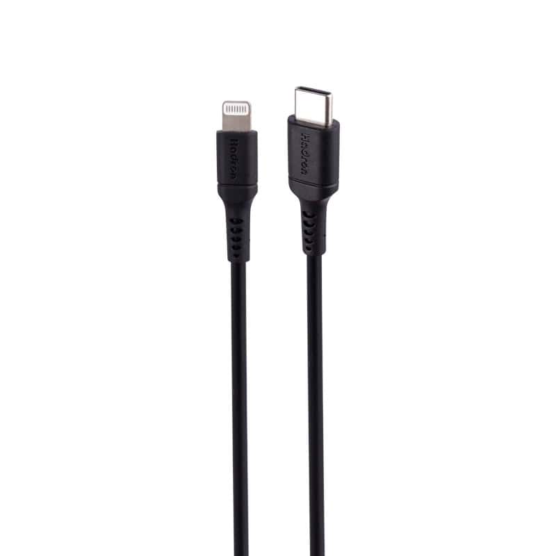کابل تبدیل hadron htc-c-l01 type-c to lightning 3a pd 1m