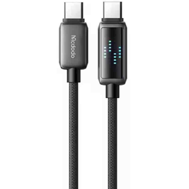 کابل تبدیل فست شارژ mcdodo ca-425 type-c to type-c 5a pd 100w 1.2m