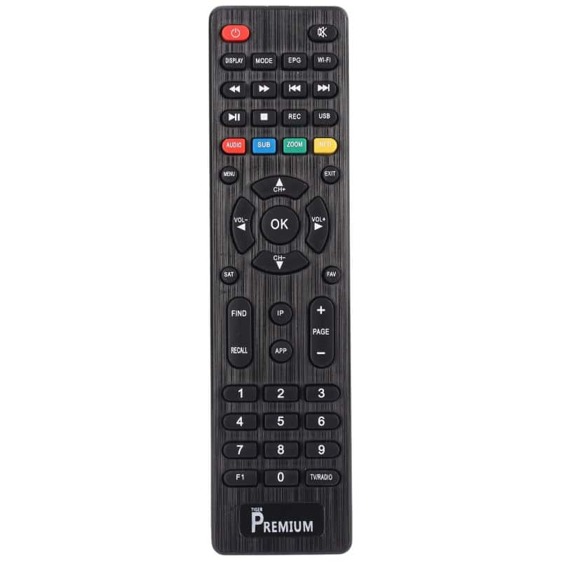 کنترل گیرنده دیجیتال پریمیوم premium tiger