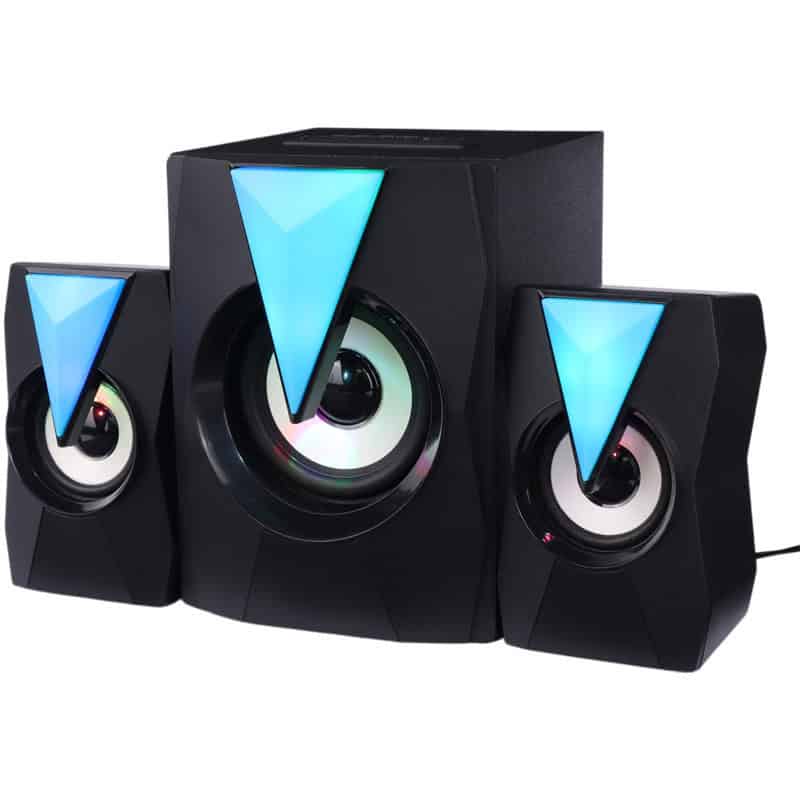 اسپیکر سه تکه بلوتوثی Prime K9-2.1-BT + ریموت کنترل