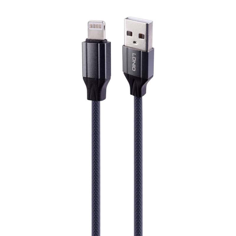 کابل آیفونی فست شارژ ldnio ls442 2.4a 2m