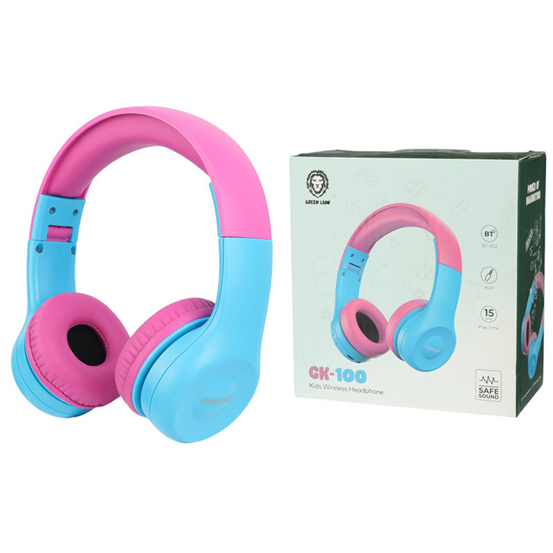 هدفون بلوتوثی گرین لاین GK-100 GN100KIDHPBLPK
