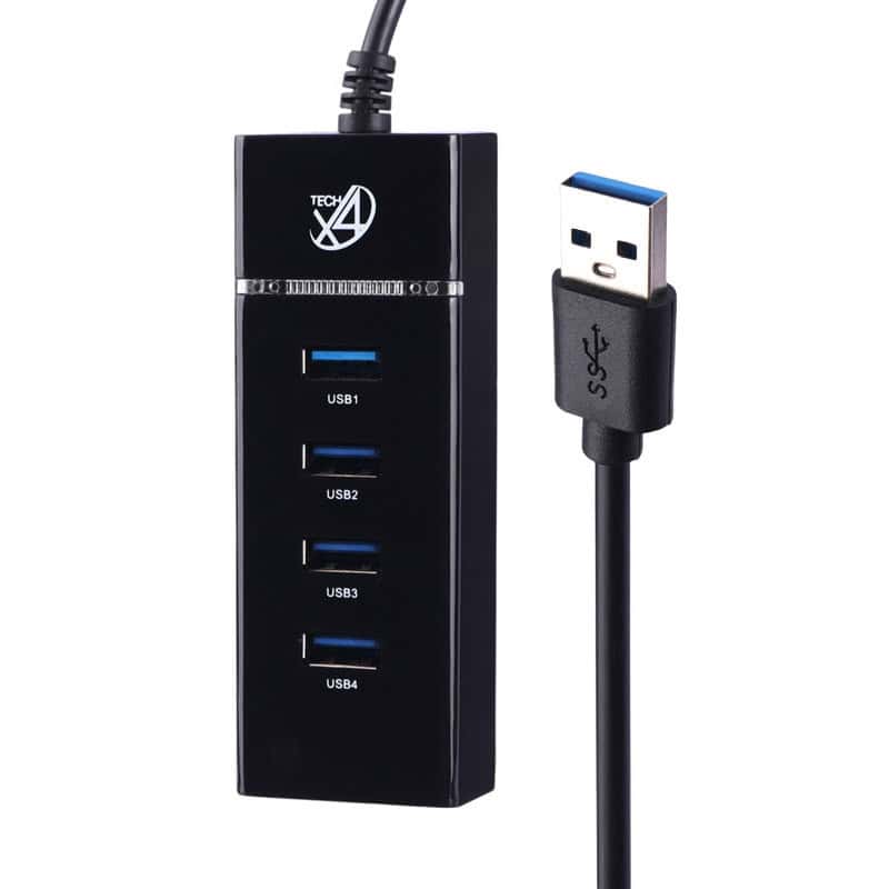 هاب 4 پورت USB2.0 ایکس فورتک X303