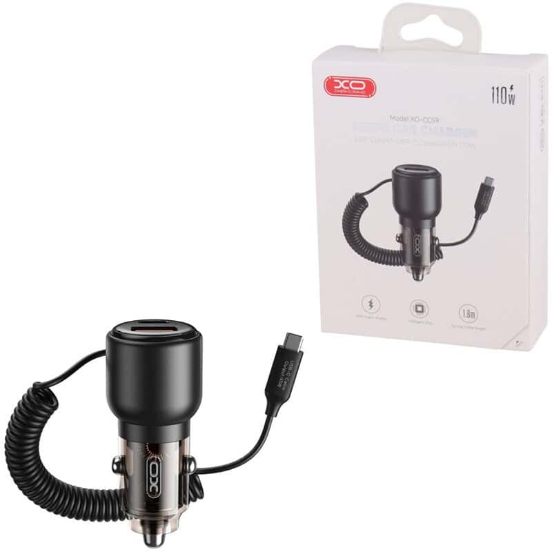 شارژر فندکی فست شارژ XO XO-CC59 PD 3A 110W